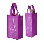 Bottle Wine Bag/Non Woven Two Bottle Wine Bag