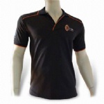 Custom logo imprinted t-shirt/cheap cotton polo shirt