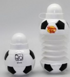 Folding Soccer Drink Bottle/Foldable Bottle