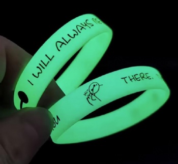 Glowing Silicone Wristband